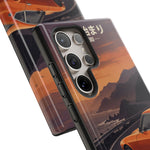 Datsun 240Z Classic JDM Sports Car Sunset Art Tough Phone Case