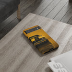Classic Camaro SS Phone Case, Yellow 69 Muscle Car Cover, Gift for Guys