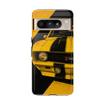 Z28 Yellow Camaro Retro Poster Tough Phone Case