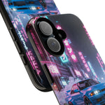 Skyline GT-R Tokyo Rain JDM Night Art Tough Phone Case