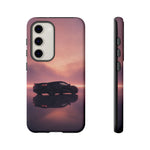 C8 Corvette Silhouette Pastel Horizon Case