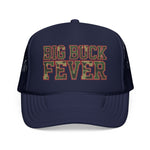 Big Buck Fever Trucker Hat Deer Hunting Camo Foam Hat Hunter Snapback Cap