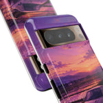 Sunset Skyline R34 Car Phone Case | Tough Phone Case