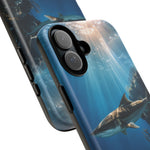 Cobia Reef Phone Case, Shaft of Light Ocean Fishing Tough Cover