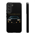 Dark 1998 Trans Am Front View Muscle Car Tough Phone Case Gift