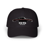 1968 1969 Chevelle SS 396 Dad Hat Muscle Car Cap Adjustable Strap Black Red
