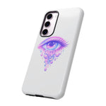 Cosmic Eye Galaxy Tears Phone Case Vaporwave Tough Case