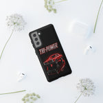 Tri-Power Classic Muscle Car GTO phone case | Retro Automotive Graphic
