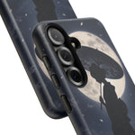 Geisha Parasol Moonlight Art Tough Phone Case