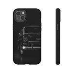 1955 Chevy Bel Air Black Tough Phone Case for Antique Car Fans
