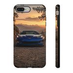 C6 Z06 Corvette Phone Case, Blue Mountain Dusk Cover, Gift