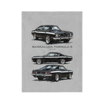 1969 Barracuda Formula S car blanket | Classic Muscle Car illustration