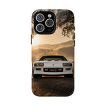Camaro IROC-Z Phone Case, White 88 Foggy Country Road Cover