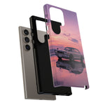 Silver Hakosuka Skyline Mirror Lake Tough Phone Case