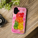 Gummy Bear Stars Y2K Art Tough Phone Case