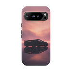 C8 Corvette Silhouette Pastel Horizon Case