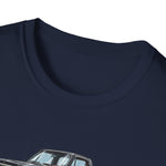 Black 1978 Chevy K10 Pickup T-Shirt | Classic Truck Illustration Tee