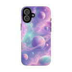 Pastel Galaxy Planet Vaporwave Art Tough Phone Case