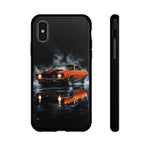 1969 Hugger Orange Camaro Z28 Phone Case, Muscle Car Tough Cover