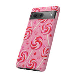 Candy Swirl Lollipop Art Tough Phone Case