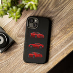 Red 370Z Sports Coupe Tough Phone Case for JDM Enthusiasts