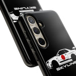 R34 Skyline Japanese Flag Race Car Phone Case | JDM GT-R Tough Cover