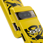 2010 Camaro SS Yellow Muscle Car Tough Phone Case Cover Gift
