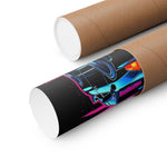 Skyline R32 GT-R Poster JDM Neon Japanese Car Wall Art