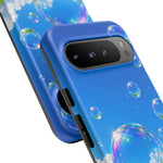 Bubbles Over Grass phone case | Tough Cover