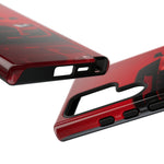 Red Mustang Art Phone Case, GT500 American Muscle Car Tough Cover