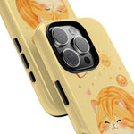 Orange Tabby Loaf Kawaii Chibi Pet Cat Art Tough Phone Case