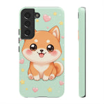 Shiba Inu Kawaii Chibi Smile Pet Dog Art Tough Phone Case