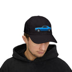 1968 Camaro Z28 Dad Hat Muscle Car Cap Adjustable Strap Blue 302 1st Gen