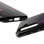 Melancholy Data Poster Phone Case, Glitch Anime Sky Tough Cover