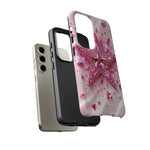 Pink Glitter Star Tough Case | Sparkle Phone Case