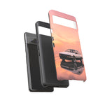 Panda AE86 Pastel Rain Reflection Tough Case