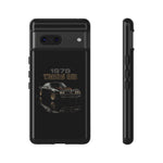 1978 Trans Am Phone Case Featuring Black Firebird Muscle Car Artwork