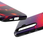 FD RX-7 Retro Sunset Sports Car Tough Case | Neon Vaporwave Beach Drive