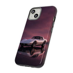 Soft White C3 Corvette Mauve Sky Phone Case