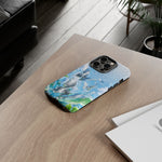 Copy of Silver Butterflies Tough Case | Blue Sky Water Droplets Phone Cover