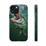Muskie Fishing Phone Case, Freshwater Strike Cover for Anglers