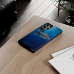 Tiger Shark Phone Case, Dappled Blue Water Tough Cover