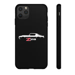 1970 Camaro Z28 White Silhouette Tough Phone Case Cover Gift
