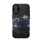 Camaro ZL1 Phone Case, Blue Track Smoke Studio Cover