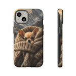 Chihuahua Big Sweater Tough Phone Case