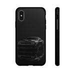 Black Muscle Car Challenger phone case | Tough Cover