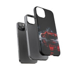 Z06 C8 Phone Case, Red Smoke Studio Reflection Cover