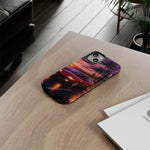 CRX Si Beach Run Retro JDM Car Tough Phone Case