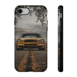 Camaro Z28 Phone Case, Gold 77 Foggy Country Road Cover