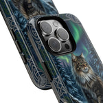 Norwegian Forest Cat Nordic Art Tough Phone Case